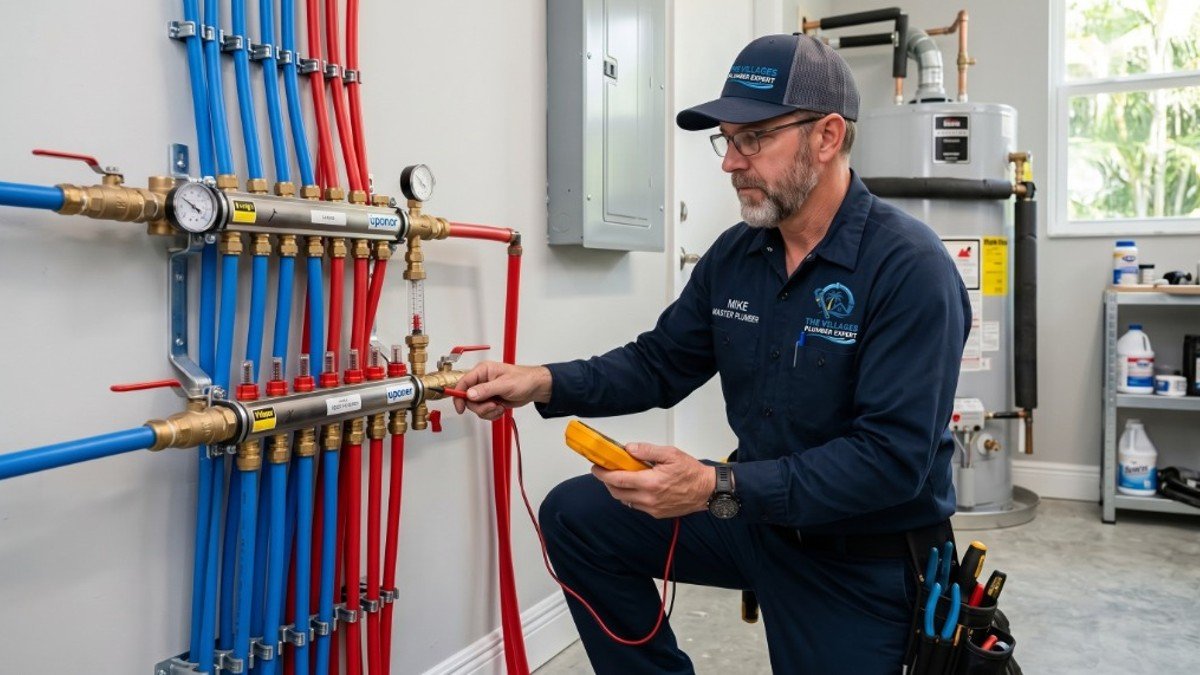 New energy-efficient water heater installed in Eustis, FL